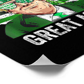 Trump Maakt St. Patrick's Day Weer Groot Grappig T Poster (Hoek)