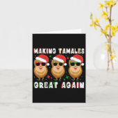 Trump maakt Tamale weer geweldig - Mexicaans Ameri Kaart (Gele Bloem)