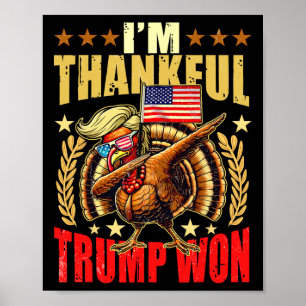 Trump maakt Thanksgiving weer geweldig, daar ben i Poster