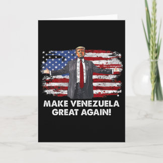 Trump Maakt Venezuela Weer Groot _9  Kaart