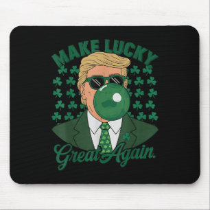 Trump maakt weer gelukkige St. Patrick's Day Muismat