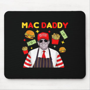 Trump Mac Daddy Uni - Zwart - Klein - Korte mouw Muismat