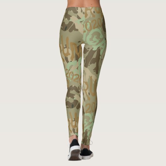 TRUMP MAGA 2020 camouflage 2 Leggings (Achterkant)