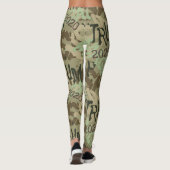 TRUMP MAGA 2020 camouflage Leggings (Achterkant)