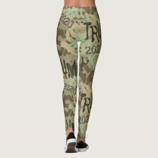 TRUMP MAGA 2020 camouflage Leggings (Achterkant)