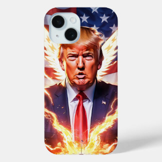 Trump MAGA 2024 America First iPhone / iPad-hoesje iPhone 15 Case