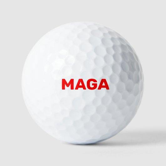 Trump Maga 2024 Golfballen (Voorkant)
