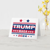 TRUMP~MAGA~2024 KAART (Gele Bloem)
