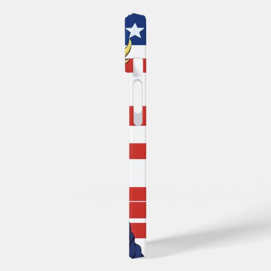 Trump MAGA 2024 Kaws Pop Art iPhone / iPad case (Achterkant / Links)