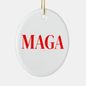 Trump Maga 2024 Keramisch Ornament (Rechts)