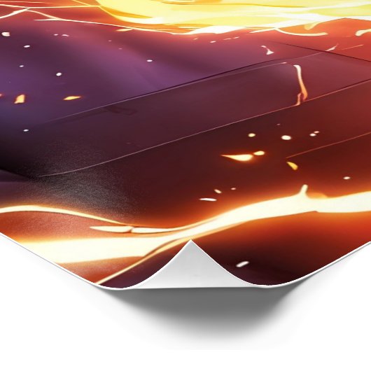 Trump MAGA 2024 Save America Glossy Poster (Hoek)