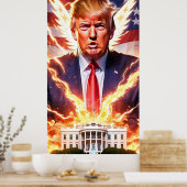 Trump MAGA 2024 Save America Value Poster (Keuken)