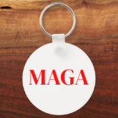 Trump Maga 2024 Sleutelhanger (Achterkant)