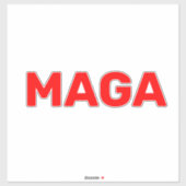 Trump Maga 2024 Sticker (Vel)