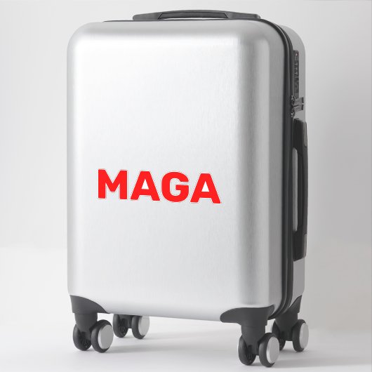 Trump Maga 2024 Sticker (Koffer)