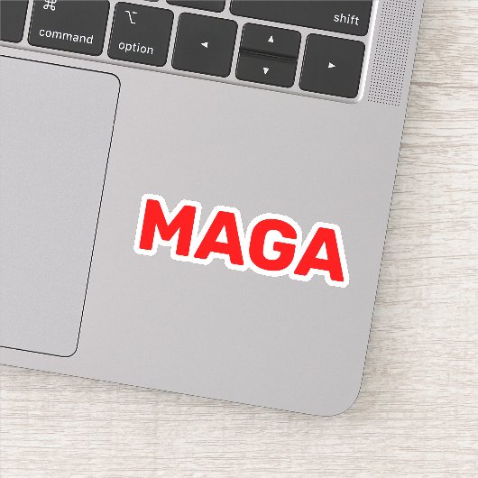 Trump Maga 2024 Sticker (Detail)