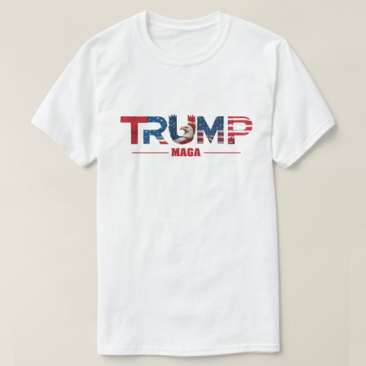 TRUMP MAGA 2024 T-SHIRT (Design voorkant)