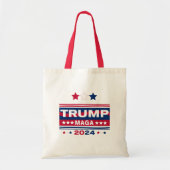 TRUMP~MAGA~2024 TOTE BAG (Voorkant)