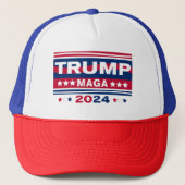 TRUMP~MAGA~2024 TRUCKER PET (Voorkant)