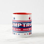 TRUMP~MAGA~2024 TWEEKLEURIGE KOFFIEMOK (Center)