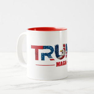 TRUMP MAGA 2024 TWEEKLEURIGE KOFFIEMOK