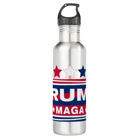 TRUMP~MAGA~2024 WATERFLES  (Voorkant)