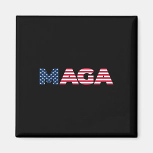 Trump Maga Freedom 4th van juli 2024 Vlag 45 47 Magneet