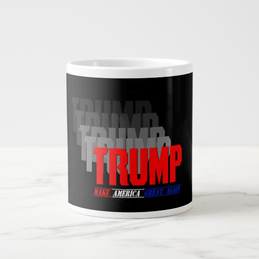 TRUMP (MAGA) GROTE KOFFIEKOP (Voorkant)