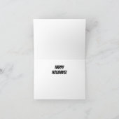 TRUMP MAGA Kerstmis Bedankkaart (Binnen)