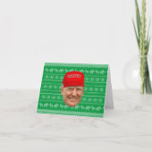 TRUMP MAGA Kerstmis Bedankkaart (Voorkant)