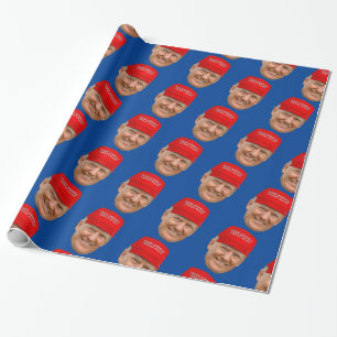 TRUMP MAGA Kerstmis Cadeaupapier