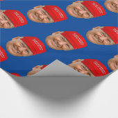 TRUMP MAGA Kerstmis Cadeaupapier (Hoek)