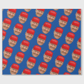 TRUMP MAGA Kerstmis Cadeaupapier (Vlak)