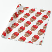 TRUMP MAGA Kerstmis Cadeaupapier (Uitgerold)