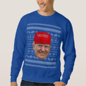TRUMP MAGA Kerstmis Trui (Voorkant)