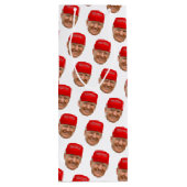 TRUMP MAGA Kerstmis Wijn Cadeautas (Achterkant)