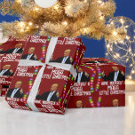 TRUMP MAGA LITTLE CHRISTMAS 2024 Wrapping Paper Cadeaupapier<br><div class="desc">TRUMP - HEB UZELF EEN KLEINE CHRISTMAS-verpakkingspapier</div>