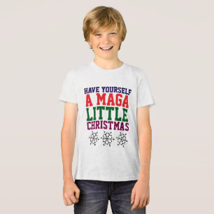 TRUMP MAGA LITTLE CHRISTMAS HOODIE & T-SHIRTS