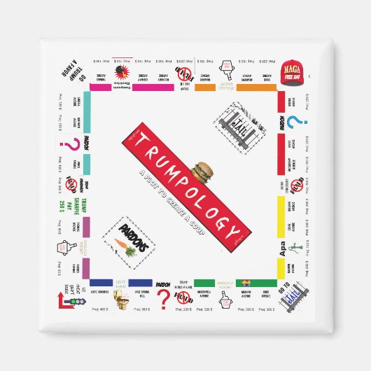 Trump Maga Magnet | staatsgreep (Voorkant)