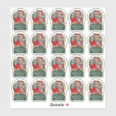 Trump MAGA - Prachtige Kerst Vinyl Stickers (Vel)