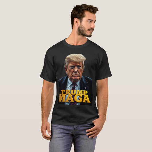 Trump MAGA T-shirt (Voorkant volledig)