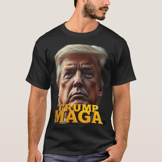 Trump MAGA T-shirt (Voorkant)