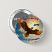 Trump Make America Soar Again knop Ronde Button 5,7 Cm (Voorkant /achterkant)