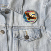Trump Make America Soar Again knop Ronde Button 5,7 Cm (In situ)