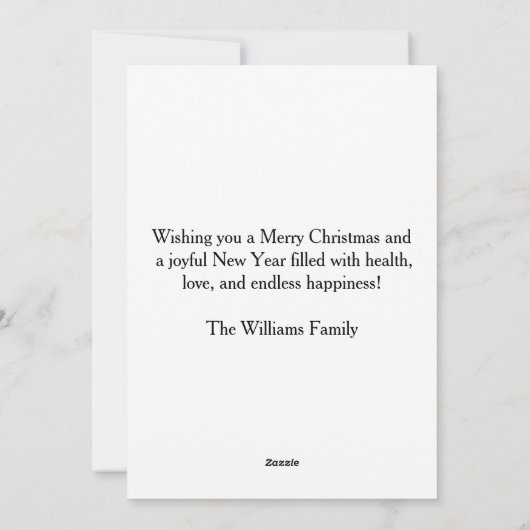 Trump Make Christmas Great Again Christmas Card Feestdagenkaart (Achterkant)