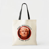 Trump Make Halloween Scary Trick or treat Tote Bag (Voorkant)