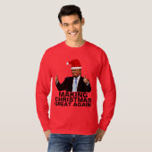 TRUMP MAKING CHRISTMAS GROAT WEER T-SHIRS T-SHIRT (Voorkant volledig)