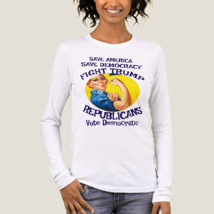 Trump Masturbatie Senator Congreslid MAGA Trein Tri-Blend Shirt