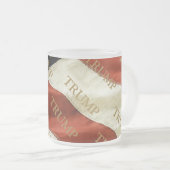 TRUMP MATGLAS KOFFIEMOK (Voorkant rechts)