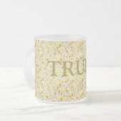 TRUMP MATGLAS KOFFIEMOK (Voorkant links)